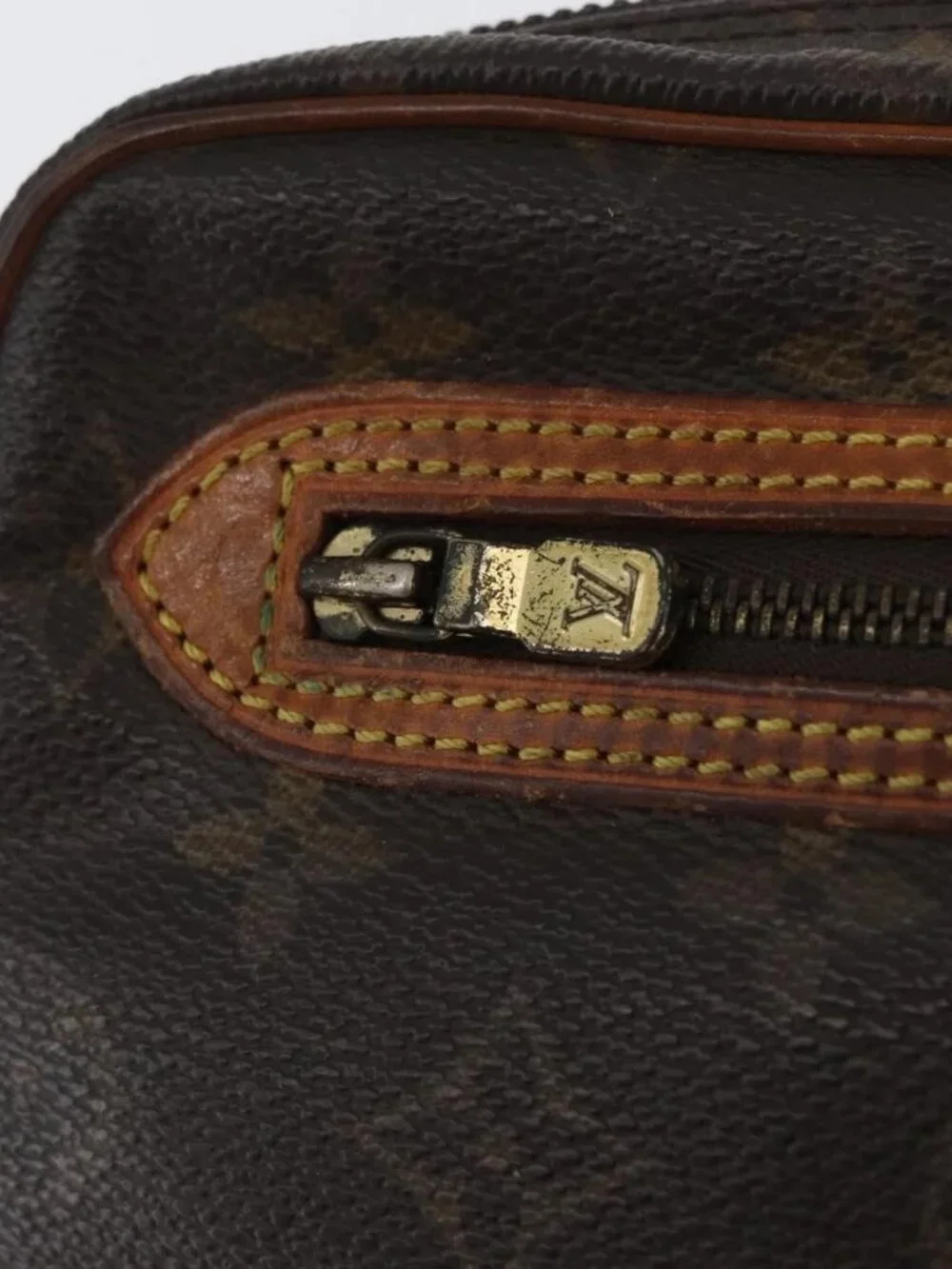 LOUIS VUITTON Monogram Marly Dragonne GM Clutch Bag M51825 LV Auth BA10933
